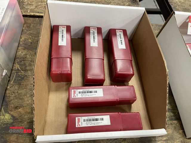 Lot 1-19430 - Lot of 5 Dorian tools, includes (3) negative 36°, right hand Diamond tool holders, and (2) negative ...