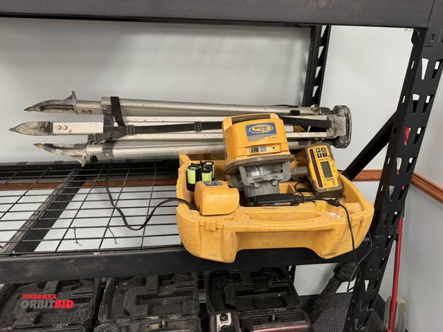 Lot 1-18678 - (1) Spectra Precision laser, laser level, model LL500, (1) Spectra Precision HL700 with case, and tr...