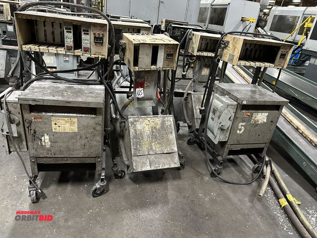 Lot 1-14342 - (6) Custom made portable control units with ITC temperature control cabinets (does not have inserts)...