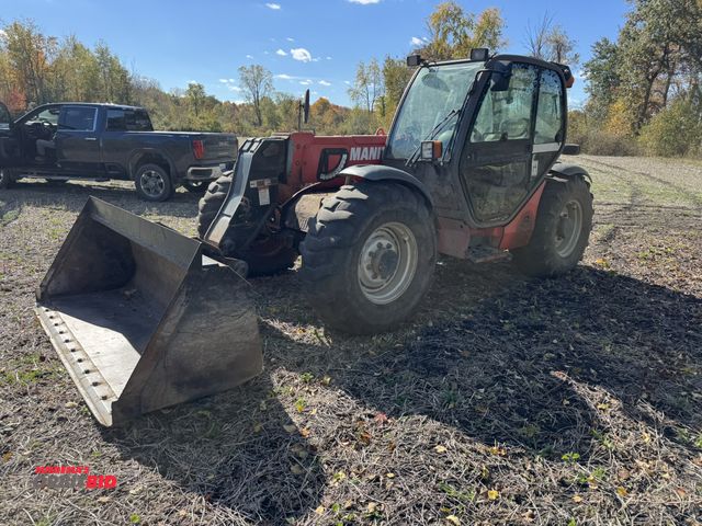 Lot 1-15829 - (1) 2005 Manitou Telehandler, model MLT741120LS0, SN 214642, approx. 12.9 max forward reach, 22' max...