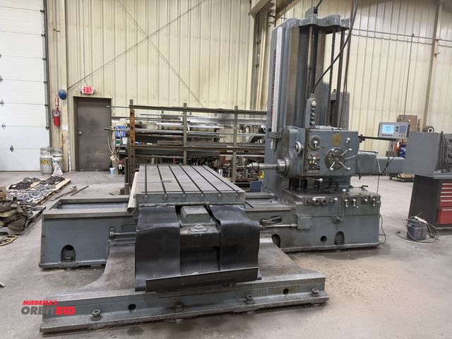 Lot 1-715 - (1) Giddings &amp; Lewis, model 300-T, horizontal drilling, boring, and milling machine, S/N FASCPM1...