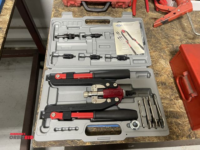 Lot 1-19340 - (1) NCG Professional hand riveter set.