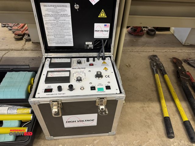 Lot 1-6319 - (1) VLF Hipot Instruments high voltage DC test set.