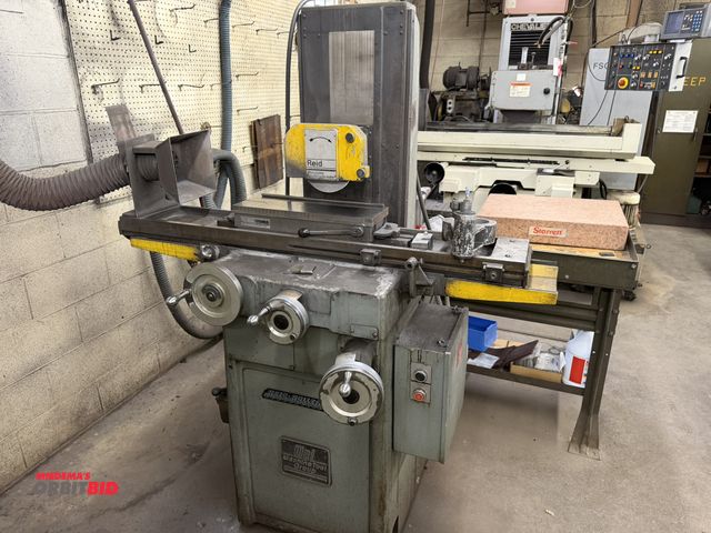 Lot 1-1773 - (1) Reid Precision 18" x 6" surface grinder, 8" capacity wheel, includes wheel attachment, 1 HP, 230...