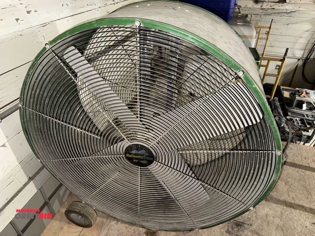 Lot 1-2602 - (1) Big Country BDF36DT, 36" shop floor fan, 120V.  (Greg)