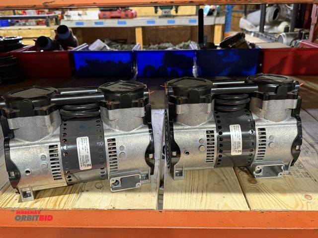 Lot 1-18546 - Lot of (2) model MP27-DG50-080, pumps with single phase electric motors.