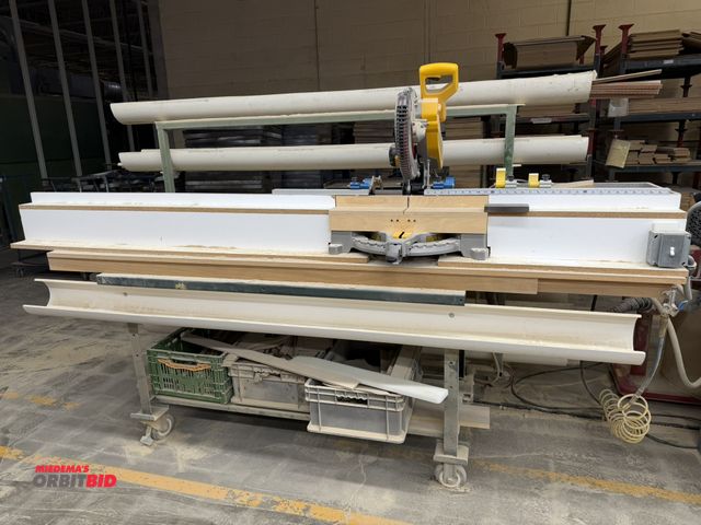 Lot 1-16108 - (1) DeWalt, model DW716, 12", double bevel compound miter saw, S/N 199388, (3800 max. RPM), with a 6...