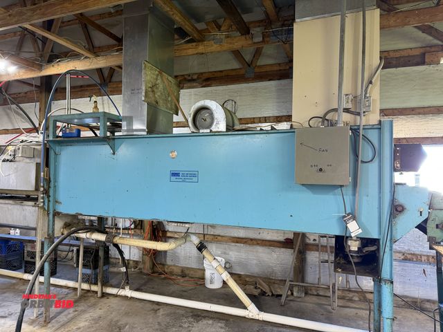 Lot 1-102504 - (1) MML Dryer with propane furnace, 24" wide x 11-1/2' long