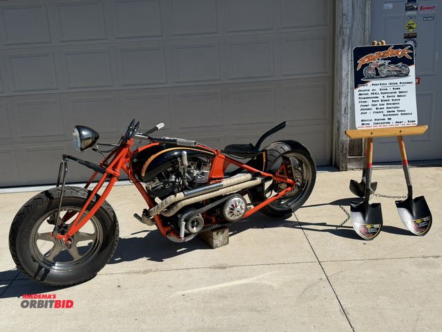 Lot 1-8116 - 1974 Harley Davidson Custom Built Motorcycle Poco Board Track racing frame, Kiwi front leaf suspensi...