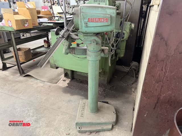 Lot 1-1626 - Sterling 120 volt/Single phase Drill Point Grinder with approx. 6” wheel