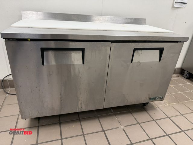 Lot 1-11101 - (1) True, model TWT-60F-HC, stainless steel refrigerated cabinet, 60" width x 36" height x 30" depth...