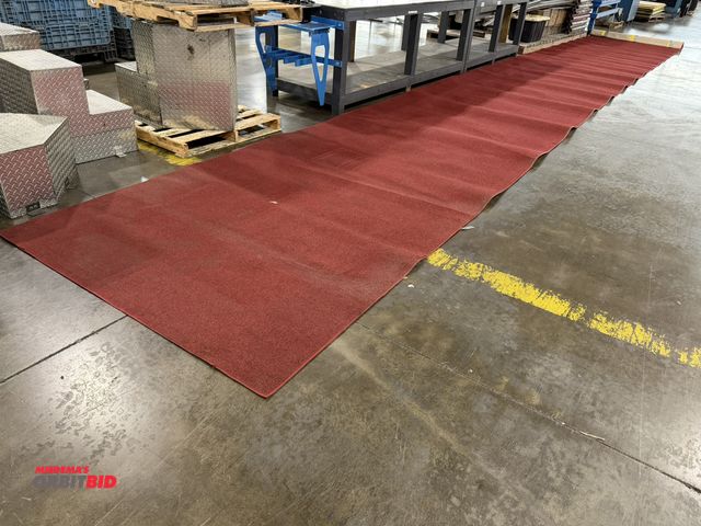 Lot 1-5418 - (1) 6' width x approx. 45' length section of carpet runner.