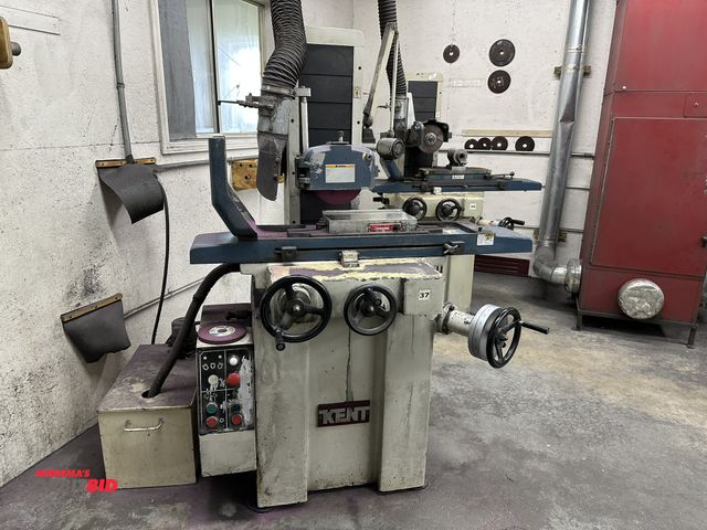 Lot 1-17660 - (1) 1999 Kent, model KGS-200, 480V, 3 phase, electric 8" surface grinder, S/N R990710-06, equipped w...