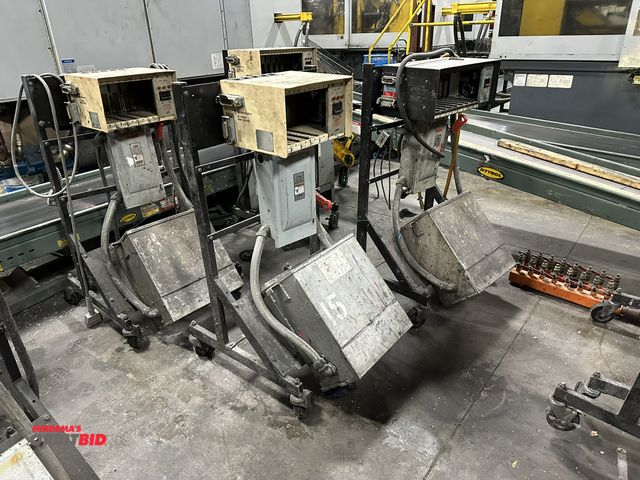 Lot 1-14341 - (4) Custom made portable control units with ITC temperature control cabinets (does not have inserts)...