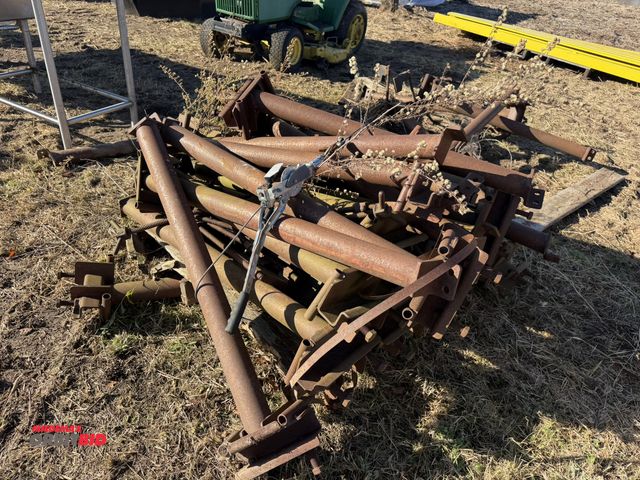 Lot 1-2922 - Large lot of railroad hitches, approx. 45" long.