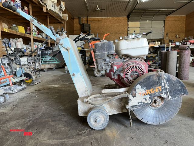 Lot 1-14113 - (1) Target, model ECS-BH, walk-behind, gas powered 14" diameter concrete saw, with a Honda gas engin...