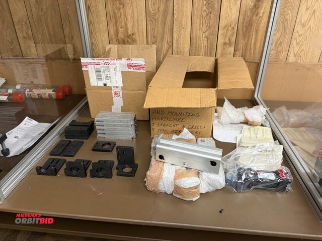 Lot 1-15512 - Lot of (5) SMC, model MXS16-75, air tables, (4) SMC, CHDK3B32TN-144, drills, in line drill and  moun...