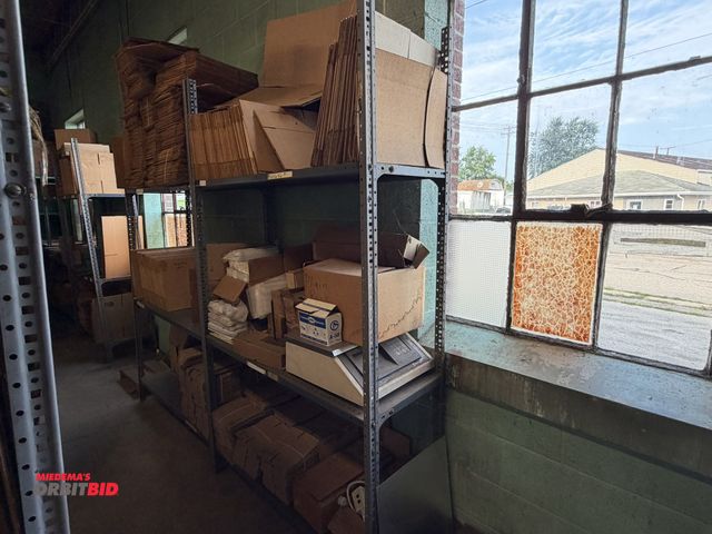 Lot 1-18825 - Lot of (2) 48" width x 85" height x 18" depth bolt-together steel shelving units with assorted size ...