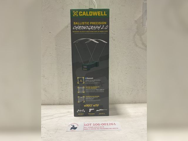 Lot 106-001261 - Brand New in Box Caldwell Ballistic Precision Chronograph 2.0.