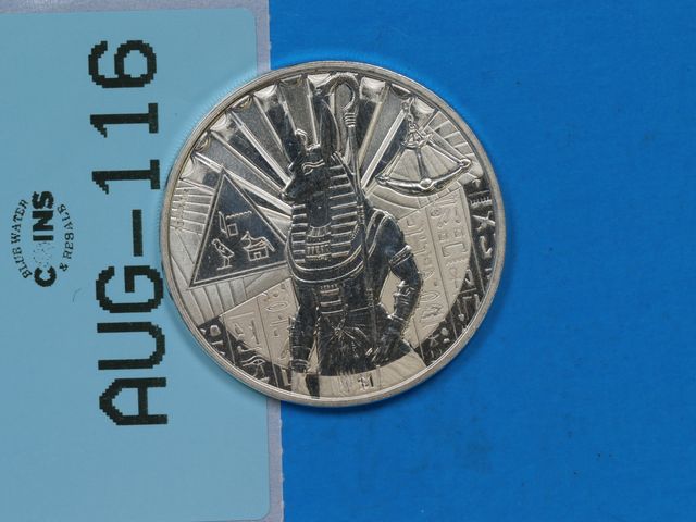 Lot 108-116 - 2023 1oz SILVER REPLUBIC OF SIERRA LEONE EGYPTIAN GODS $1 COIN ONE OUNCE SILVER