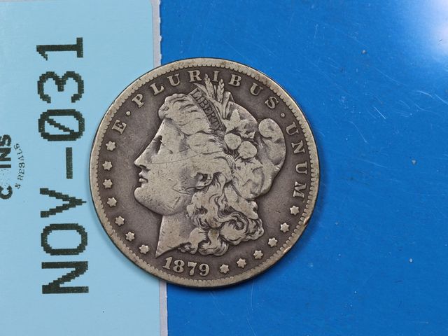 Lot 108-031 - 1879-S $1 MORGAN SILVER DOLLAR EARLY US TYPE COIN
