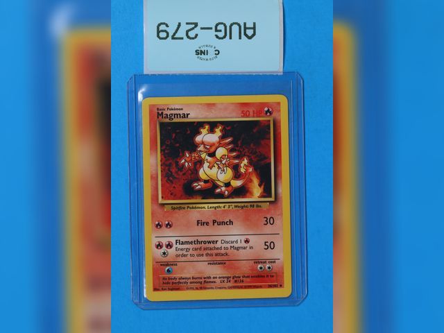 Lot 108-279 - 36/102 MAGMAR 1999 POKEMON BASE SET NON HOLO PACK FRESH