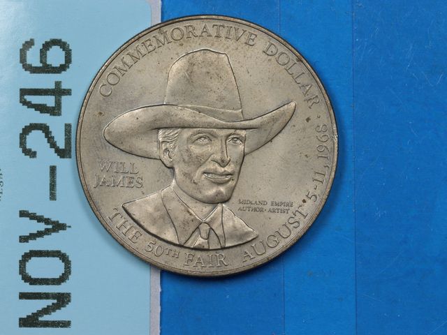 Lot 108-246 - 50TH FAIR COMMEMORATIVE DOLLAR AUGUST5-11 1968 BILLINGS MONTANA