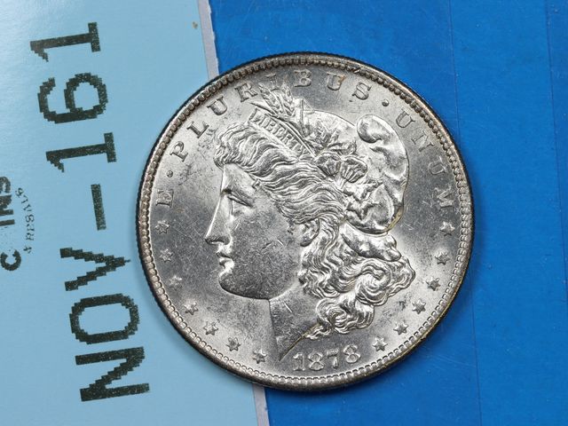 Lot 108-161 - 1878-S $1 MORGAN SILVER DOLLAR FIRST YEAR TYPE COIN