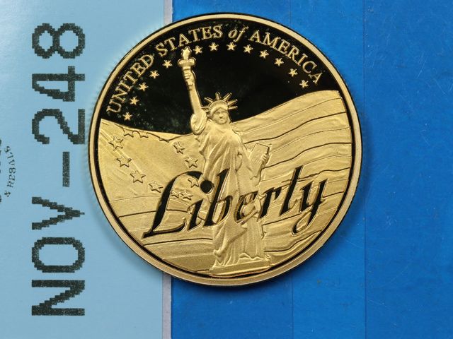 Lot 108-248 - UNITED STATES OF AMERICAN STATUE OF LIBERTY TOKEN