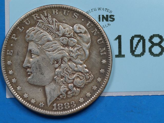 Lot 108-108 - 1883 O SILVER MORGAN DOLLAR $1EARLY U.S TYPE COIN ONE DOLLAR