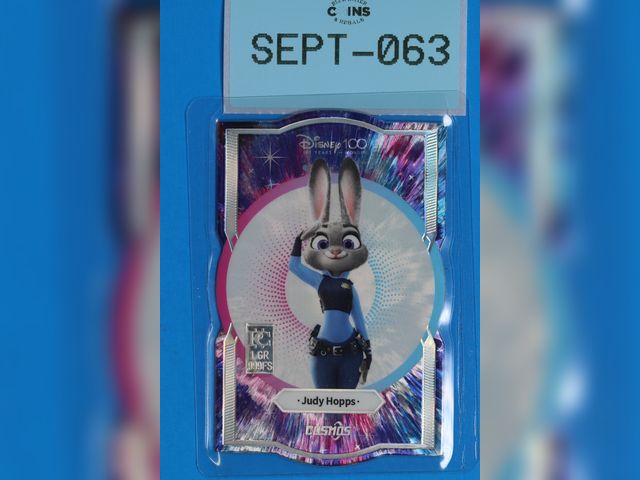 Lot 108-063 - 1 SILVER GRAIN ON JUDY HOPPS ZOOTOPIA CARD 999 FINE SILVER DISNEY