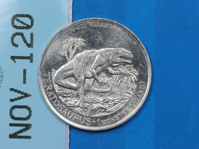 Lot 108-120 - TERATOSAURUS MONSTER LIZARD 190-225 MILLION B.C. DINOSAUR TOKEN