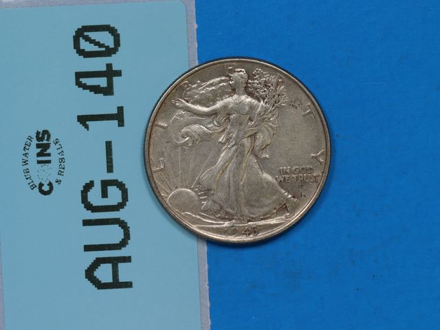 Lot 108-140 - 1943 SILVER WALKING LIBERTY EARLY U.S TYPE COIN SILVER WLH