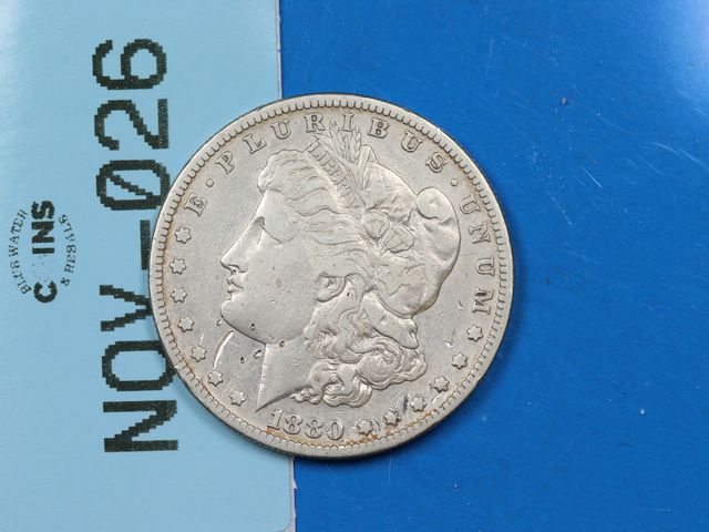 Lot 108-026 - 1880-S $1 MORGAN SILVER DOLLAR EARLY US TYPE COIN