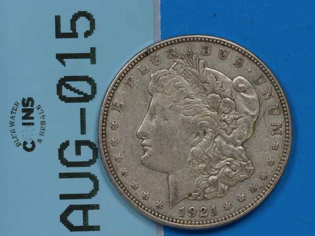 Lot 108-015 - 1921-D SILVER MORGAN DOLLAR $1 EARLY U.S TYPE COIN SILVER