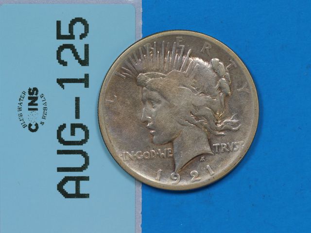 Lot 108-125 - 1921 PEACE DOLLAR $1 EARLY U.S. TYPE COIN SILVER