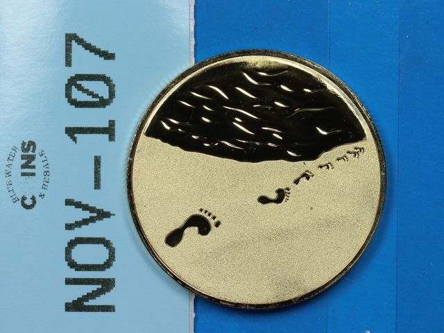 Lot 108-107 - WHEN YOU SAW ONLY ONE SET OF FOOTPRINTS, IT WAS THEN THAT I CARRIED YOU TOKEN PROOF