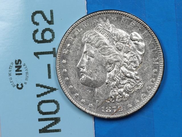 Lot 108-162 - 1879 $1 MORGAN SILVER DOLLAR EARLY US TYPE COIN