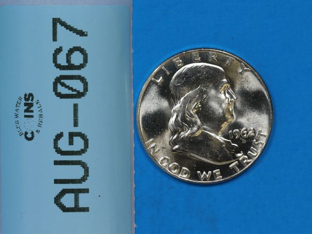Lot 108-067 - 1962-D SILVER FRANKLIN HALF DOLLAR EARLY U.S. TYPE COIN