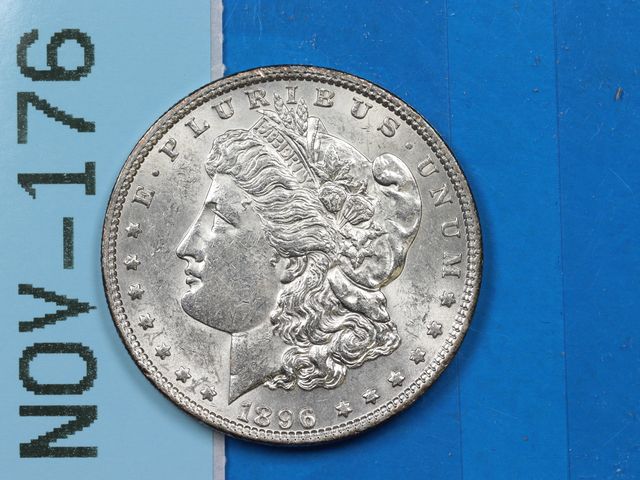Lot 108-176 - 1896 $1 MORGAN SILVER DOLLAR EARLY US TYPE COIN