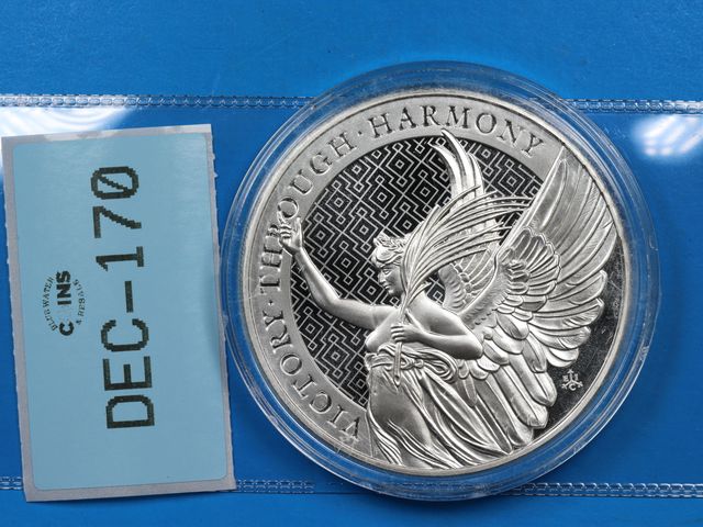 Lot 108-170 - 5oz 999 FINE SILVER ST HELENA 2022 SILVER BULLION COIN
