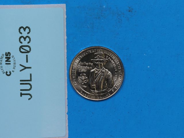 Lot 108-033 - 2025-D 25C WOMEN OF AMERICAN JULIETTE GORDON LOW QUARTER DOLLAR