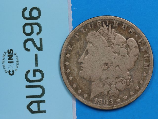 Lot 108-296 - 1882-O SILVER MORGAN DOLLAR $1 EARLY U.S TYPE COIN SILVER