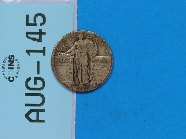 Lot 108-145 - 1928-D SILVER STANDING LIBERTY 25C EARLY U.S. COIN SILVER