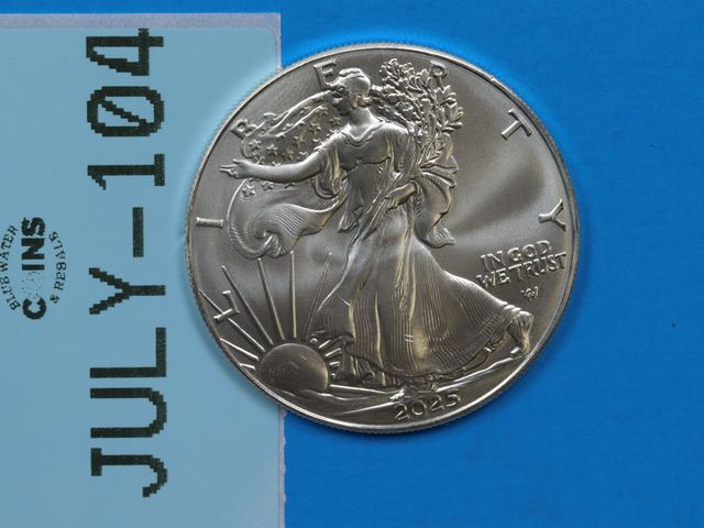 Lot 108-104 - 2025 SILVER AMERICAN EAGLE U.S MINT SILVER
