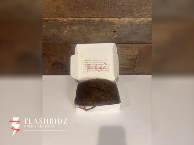 Lot 109-78 - Movally Brown Hair Topper – Wig Hairpiece for Added Volume