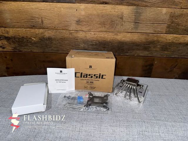 Lot 109-22-000267 - Thermalright AXP90-X47 Low Profile ITX CPU Air Cooler, 47mm Height, TL-9015 92mm PWM Fan,4 Heat Pipe...
