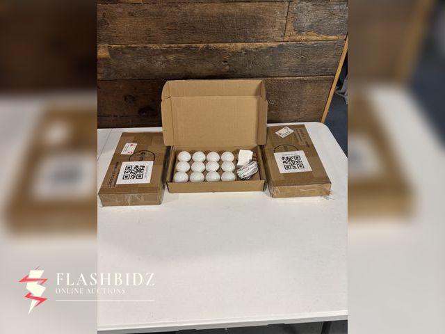 Lot 109-90 - Lot of 3 LED Vanity Mirror Light Sets – 36 Bulbs Total (3 Packs of 12)