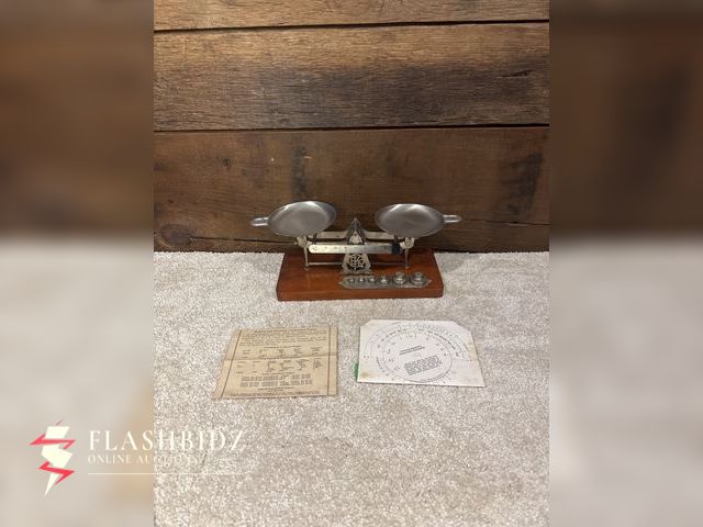 Lot 109-26 - Vintage Kodak Studio Scale with Original Box &amp; Conversion Tables