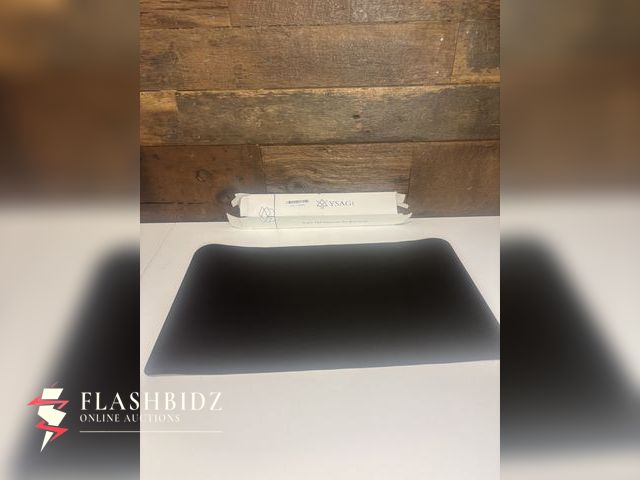 Lot 109-87 - YSAGi Black Leather Desk Mat – Large Writing &amp; Mouse Pad